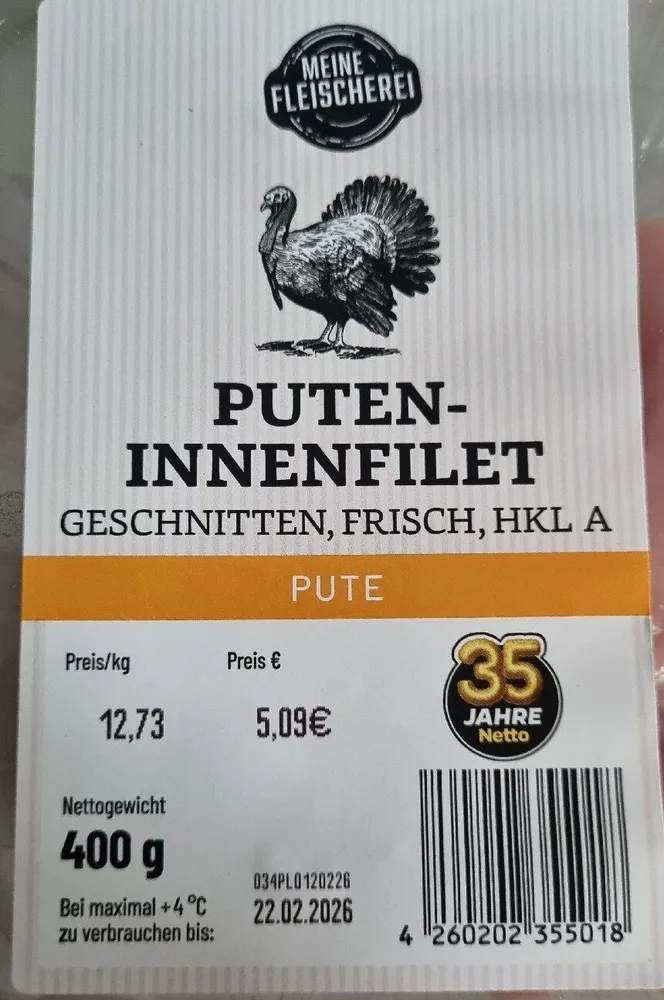 Puten Innenfilet Frischware