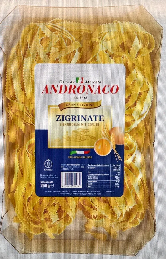 Zigrinate All'uovo 250g