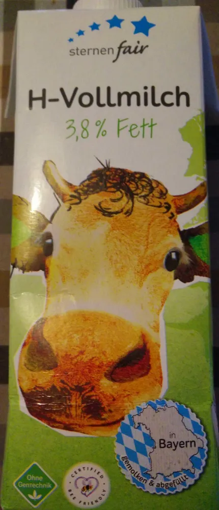 H-Vollmilch 3,8%