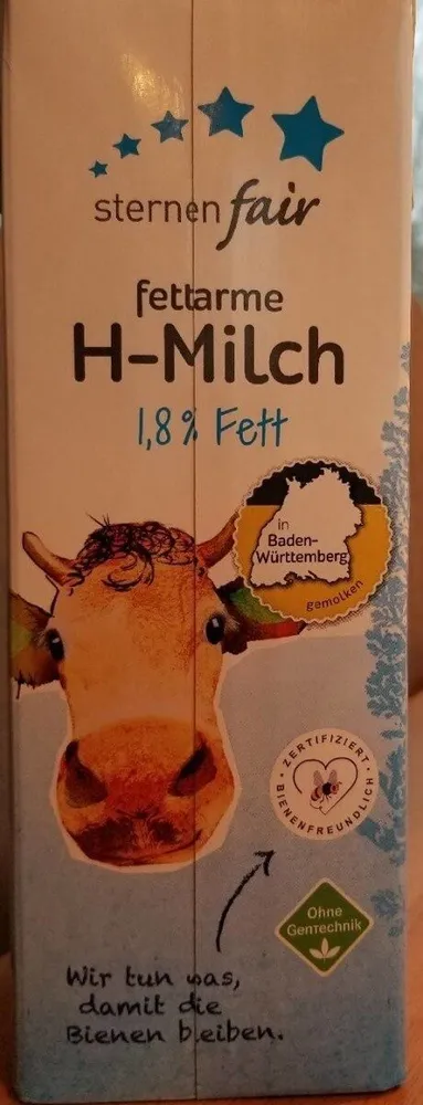 fettarme H-Milch