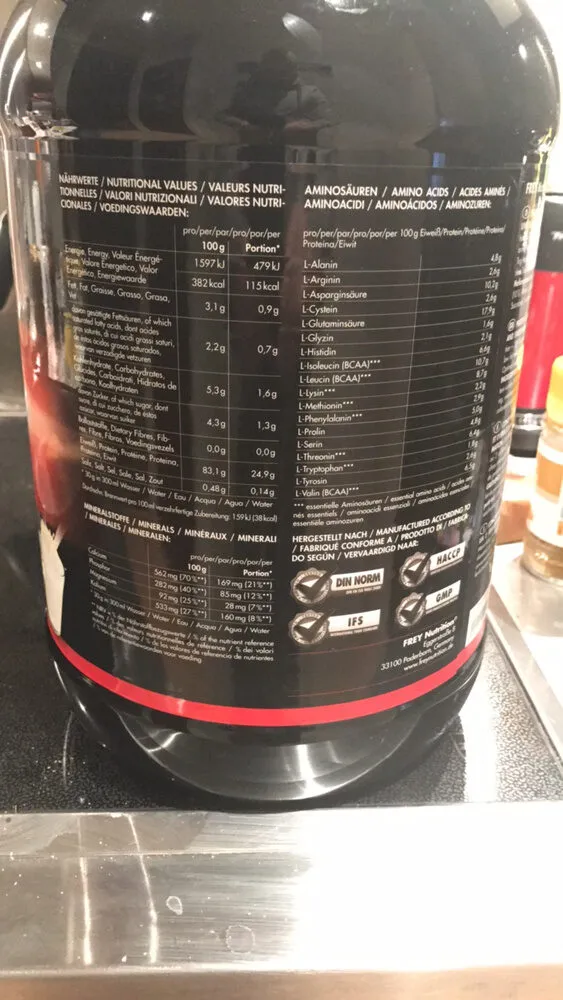 Nutrition triple whey