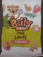 Maissnack mit Erdbeere