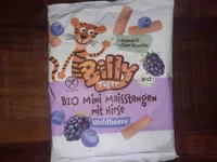 Bio Maisstangen mit Hirsegrütze & Waldbeere glutenfrei