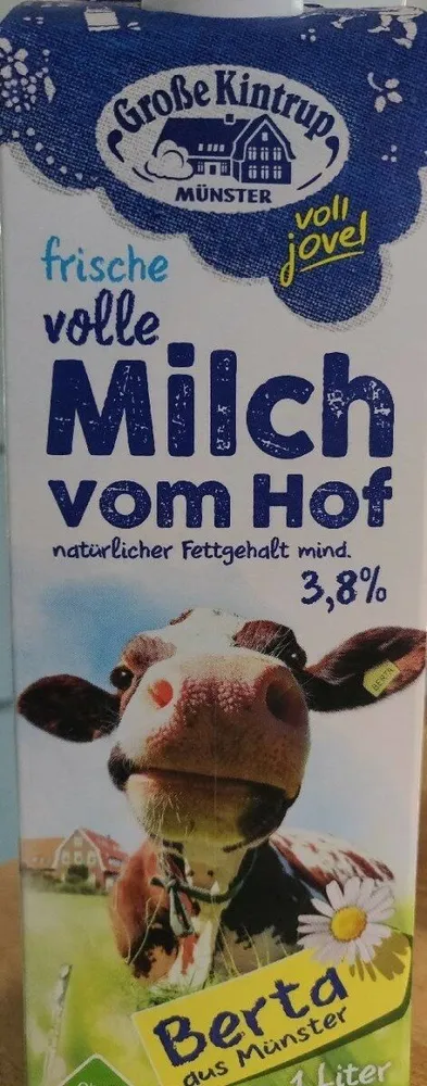 frische volle Milch vom Hof