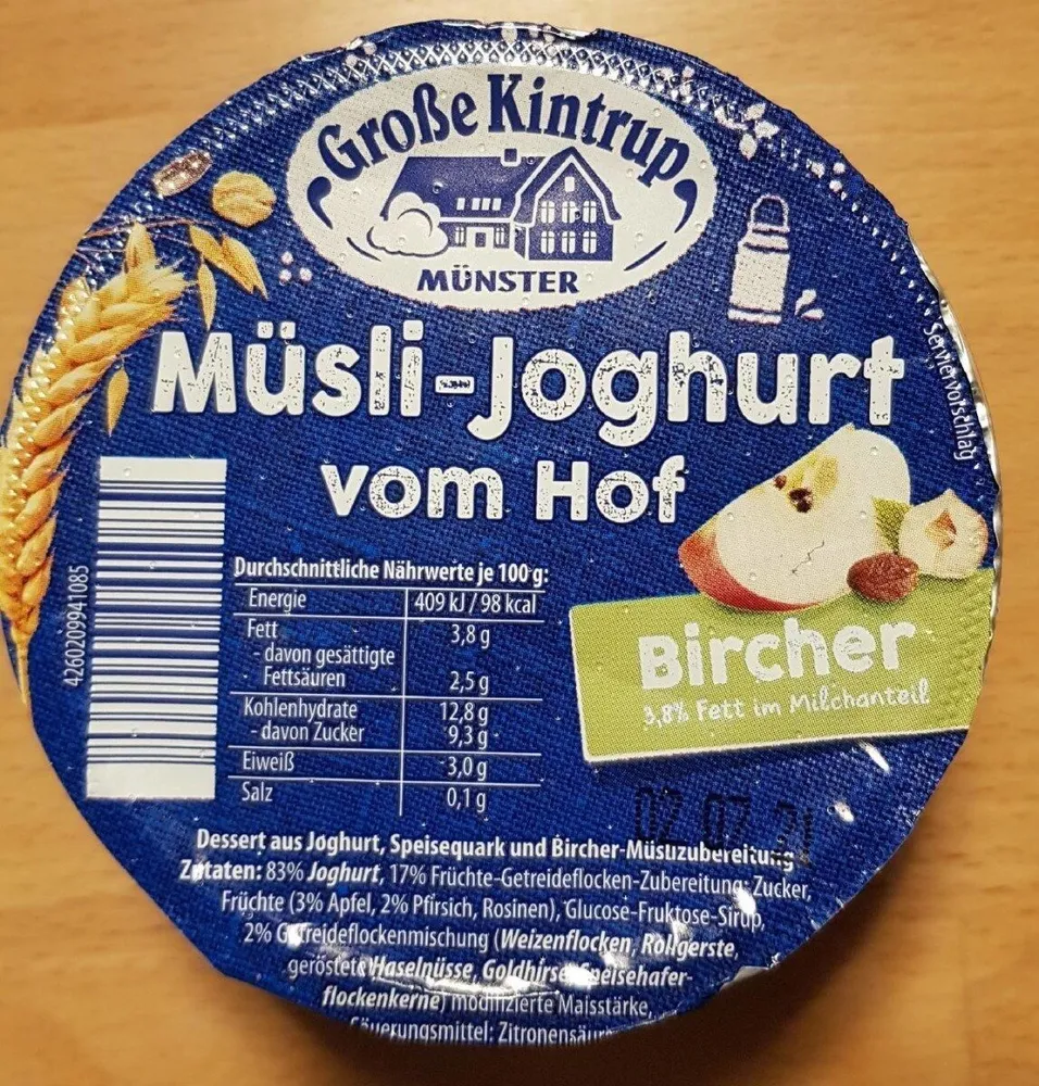 Bircher Müsli-Joghurt