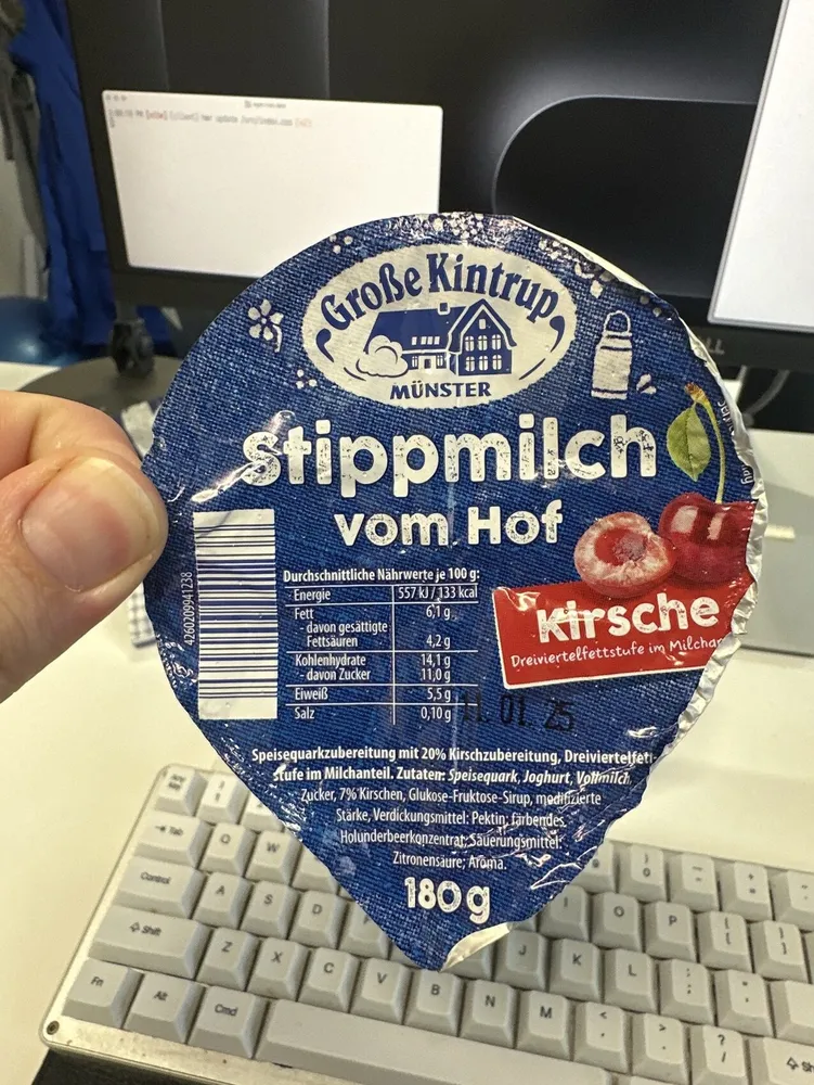 Stippmilch Kirsche
