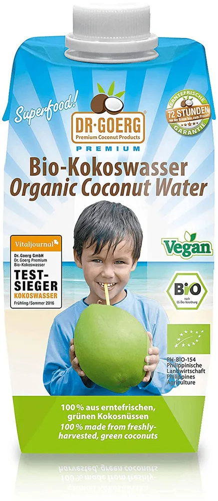 Bio-Kokoswasser Organic Coconut Water