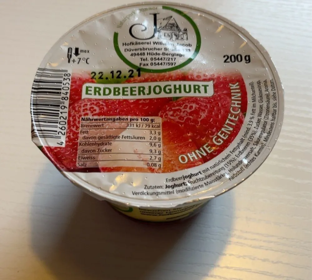 Erdbeerjoghurt