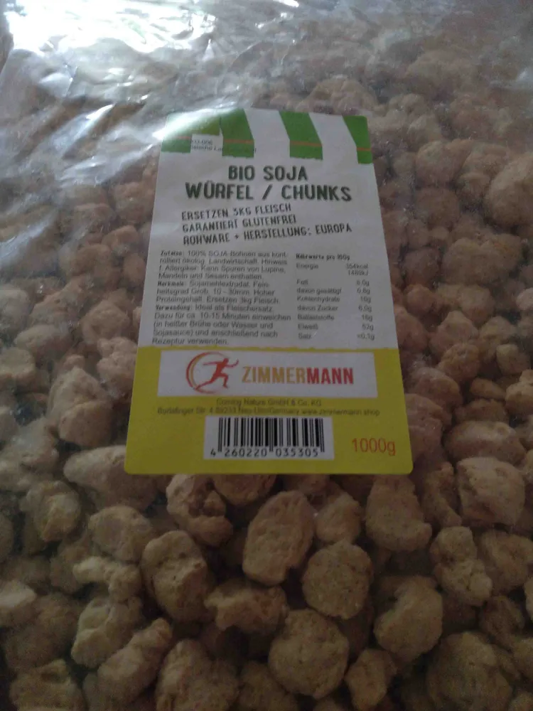 Bio Soja Würfel / Chunks