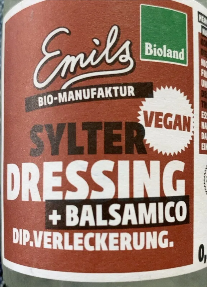 Sylter Dressing + Balsamico