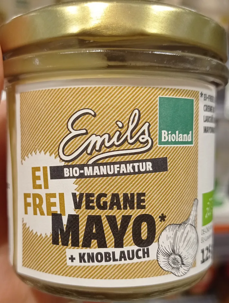 Mayo vegan + Knoblauch