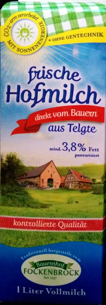 frische Hofmilch