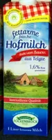 fettarme frische Hofmilch direkt vom Bauern aus Telgre