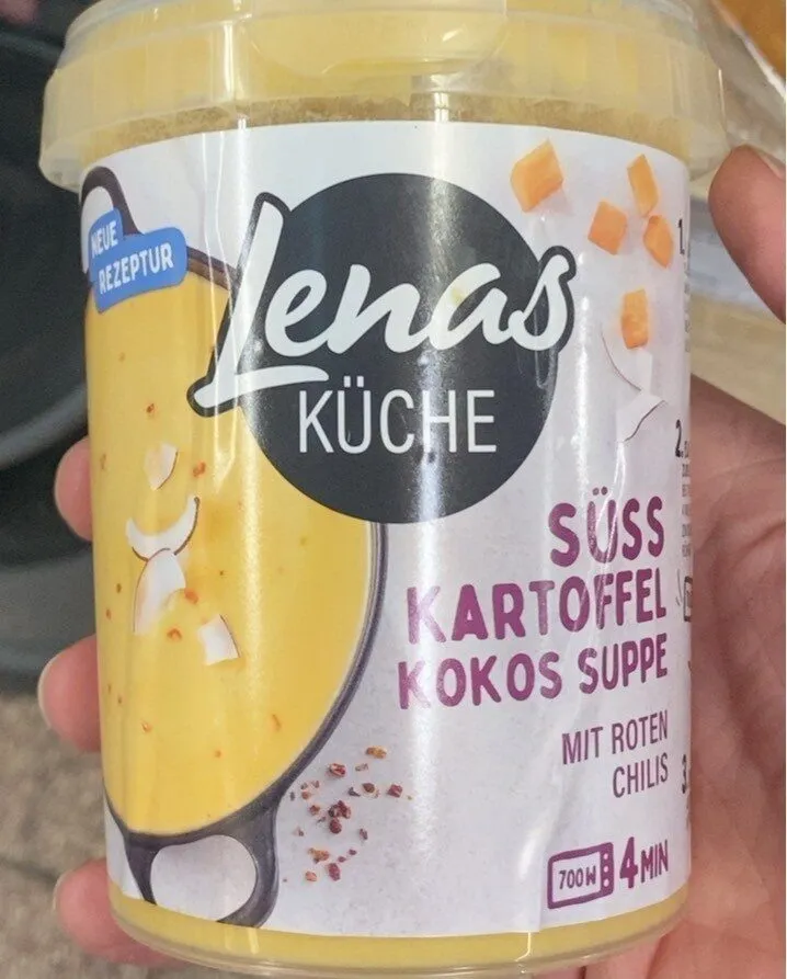 Süß Kartoffel Kokos Suppe