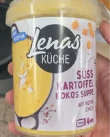 Süß Kartoffel Kokos Suppe