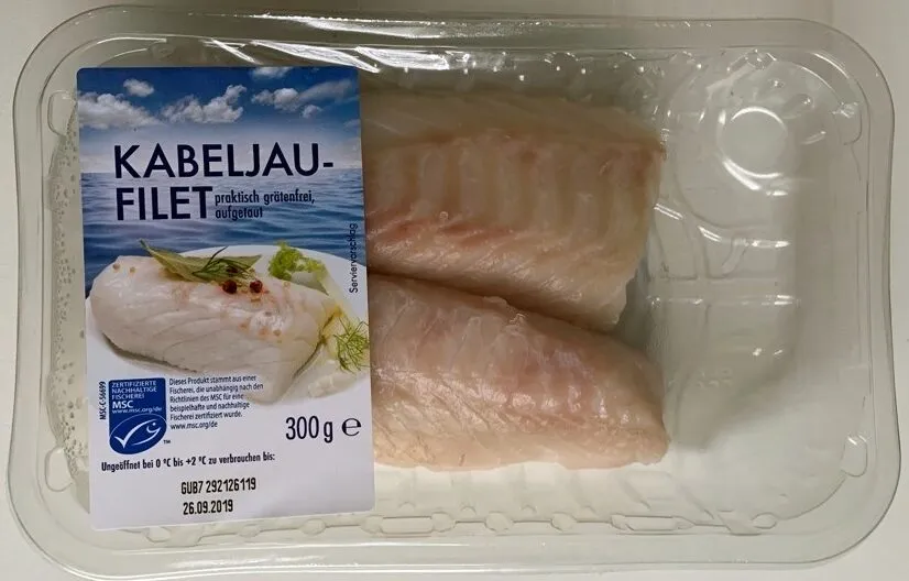 Kabeljau-Filet