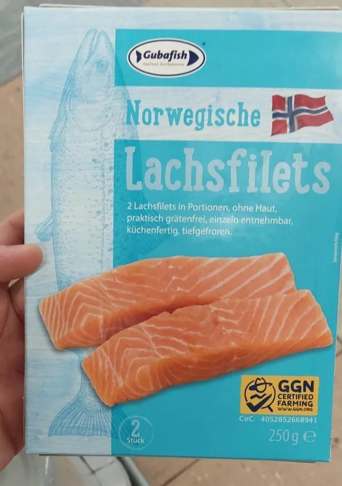 Norwegische Lachsfilets