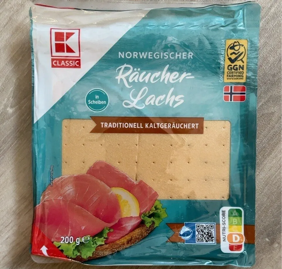 Norwegischer Räucherlachs