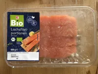 Lachsfilet Portionen