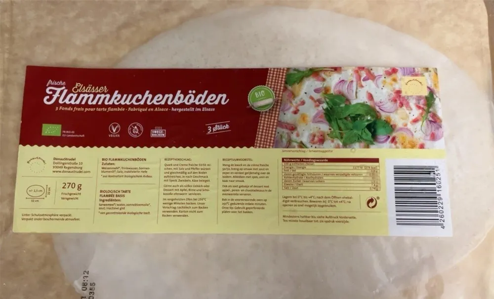 Flammkuchenböden