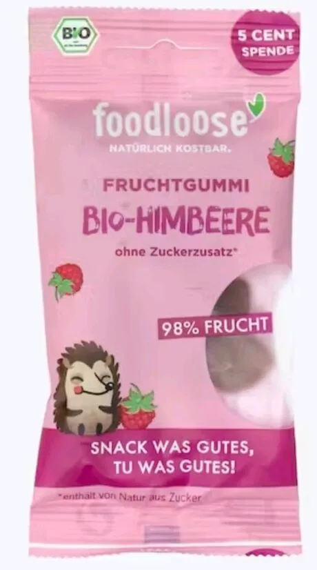 Gummibärchen: Apfel-Himbeere