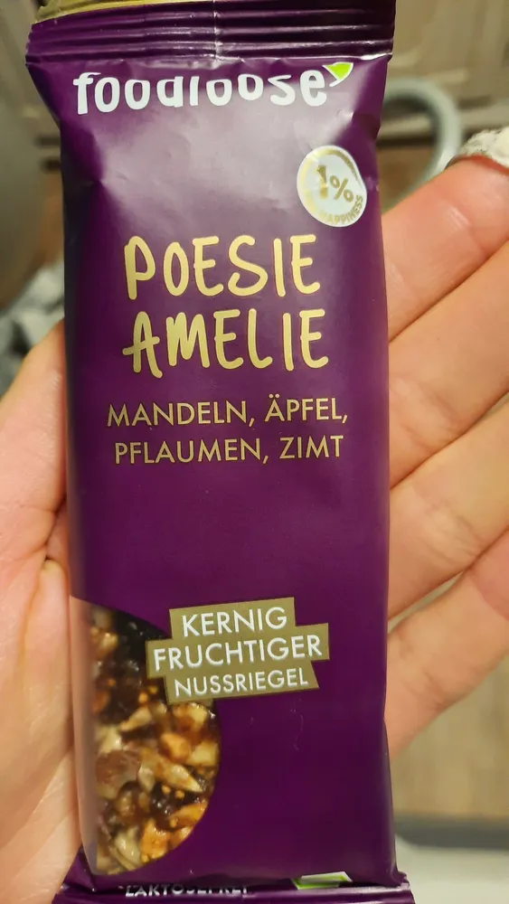 POESIE AMELIE MANDELN, ÄPFEL, PFLAUMEN, ZIMT