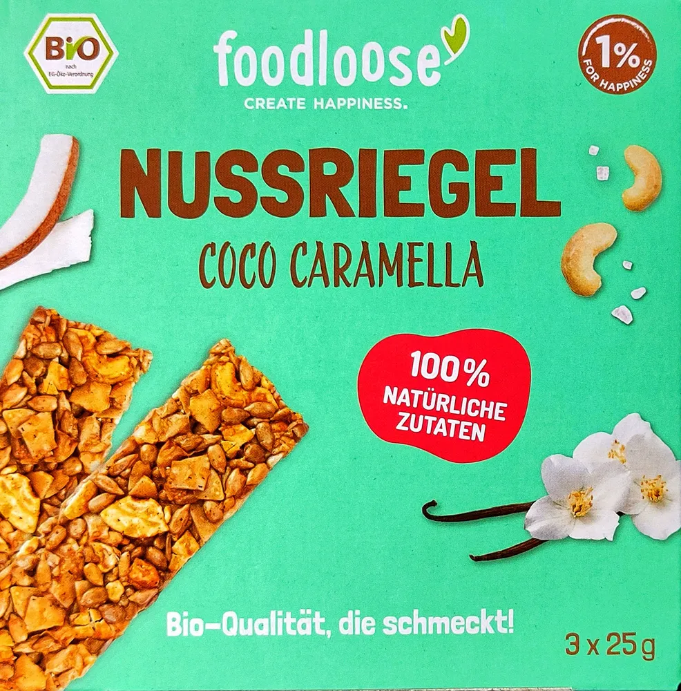 Bio-Nussriegel - Coco Caramella