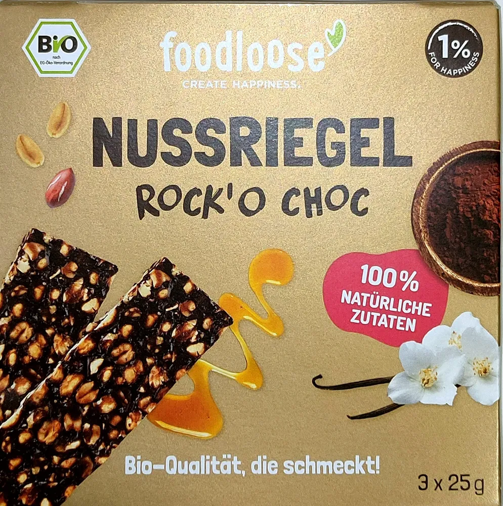 Bio-Nussriegel - Rock'o Choc