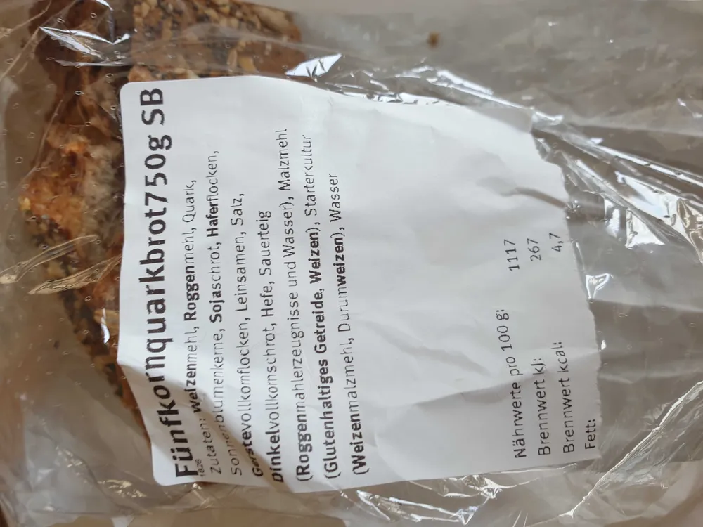 Fünfkornquarkbrot