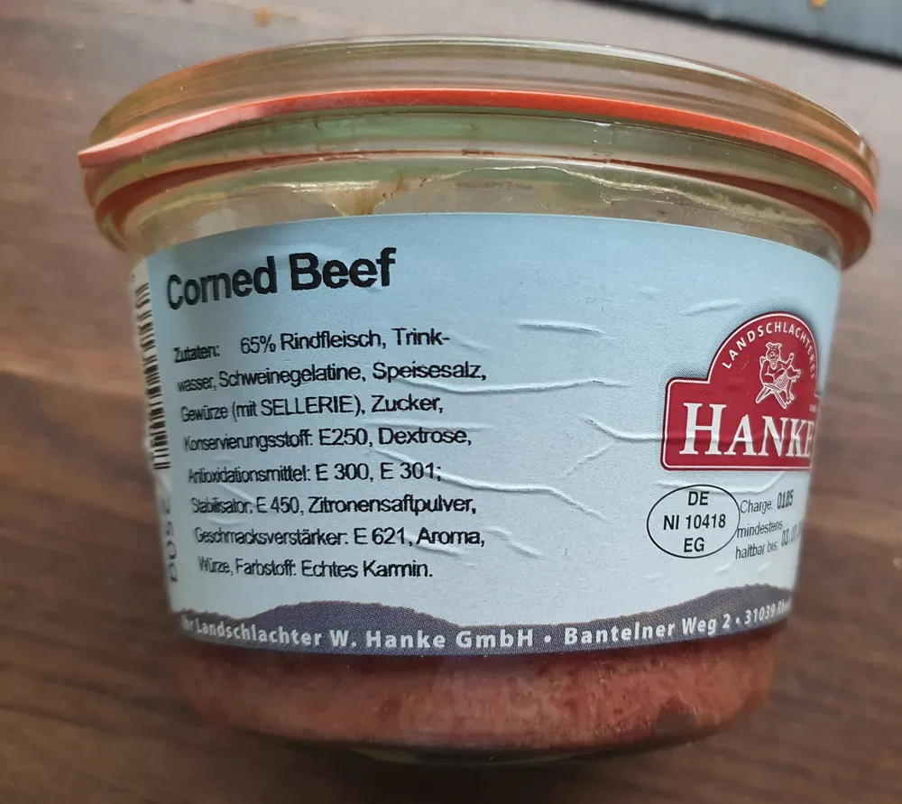 Hanke Corned Beef