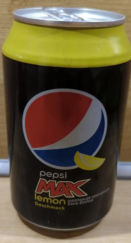 pepsi MAX lemon