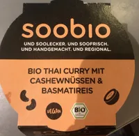 Bio Thai Curry mit Cashewnüssen und Basmatireis
