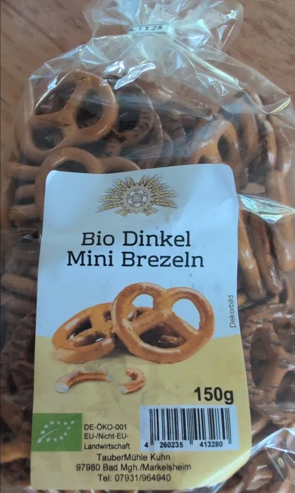 Bio Dinkel Mini Brezeln