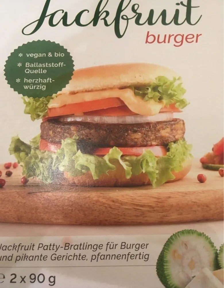 Jackfruit burger