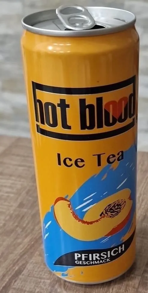 Ice Tea Pfirsich Geschmack
