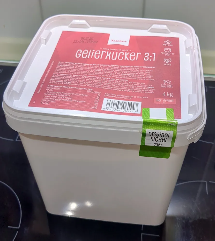 Zucker 3:1 Gelierzucker