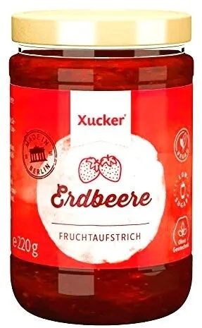 Fruchtaufstrich Erdbeere mit Xylit