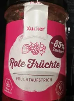 Rote Früchte Fruchtaufstrich
