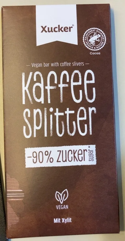 Schokolade kaffeesplitter