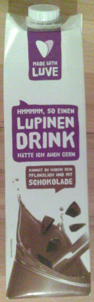 Made with Luve Lupinen Drink Schokolade
