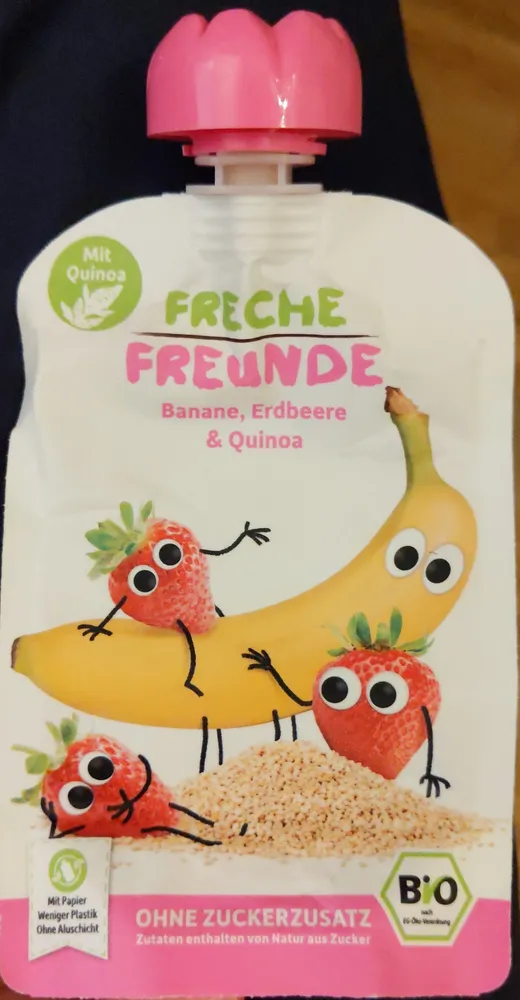 Freche Freunde Banane, Erdbeere & Quinoa