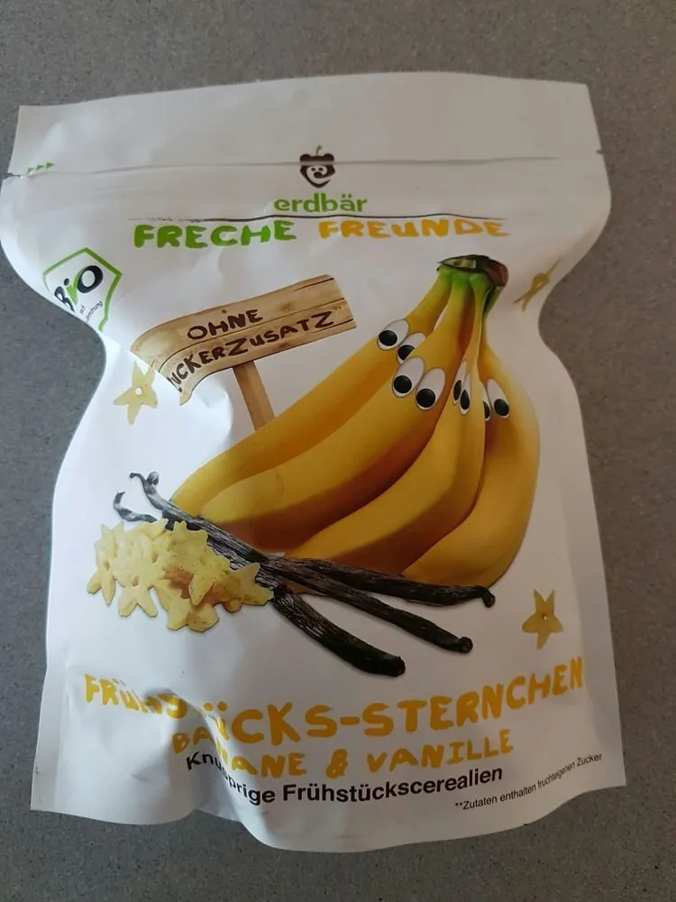 Freche Freunde Frühstücks sternchen Bana &van 125 G