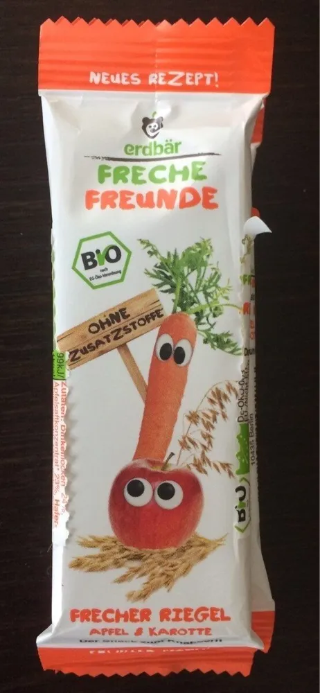 Freche Freunde - Apfel & Karotte Riegel
