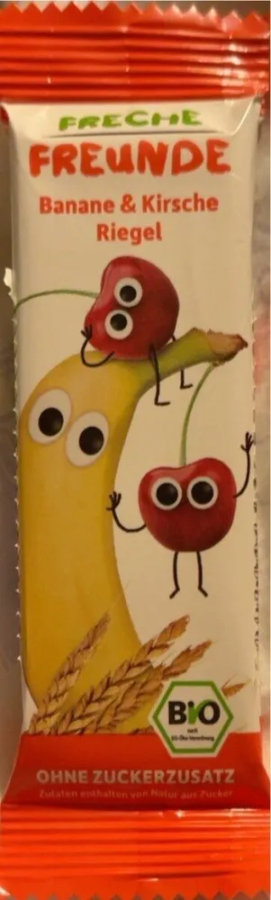 Banane & Kirsch Riegel