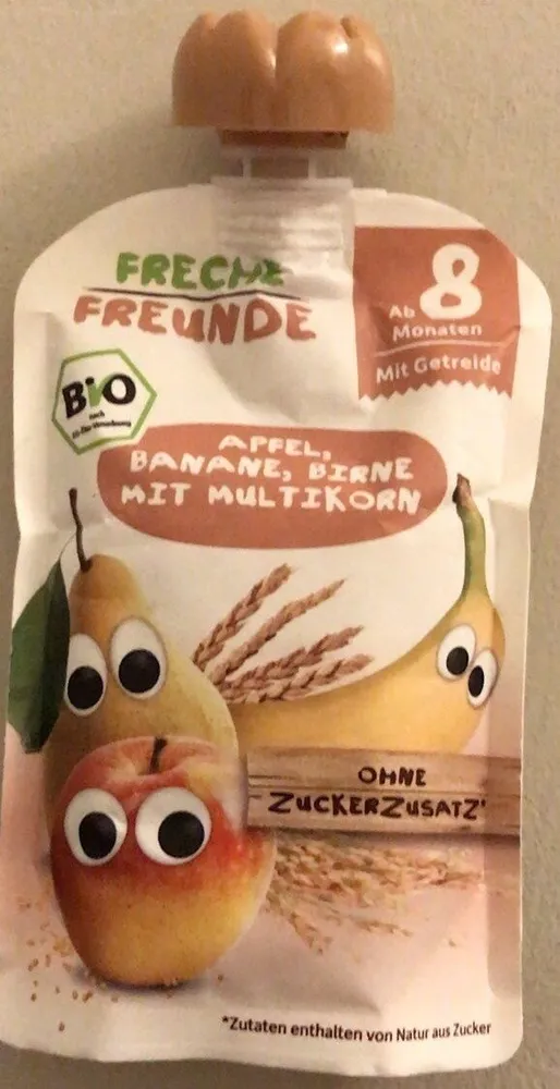 Apfel, Banane, Birne mit Multikorn