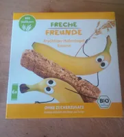 Fruchtiger Haferriegel Banane