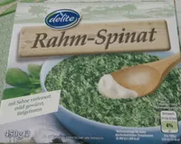 Rahm-Spinat