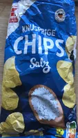 knusprige Chips Salz