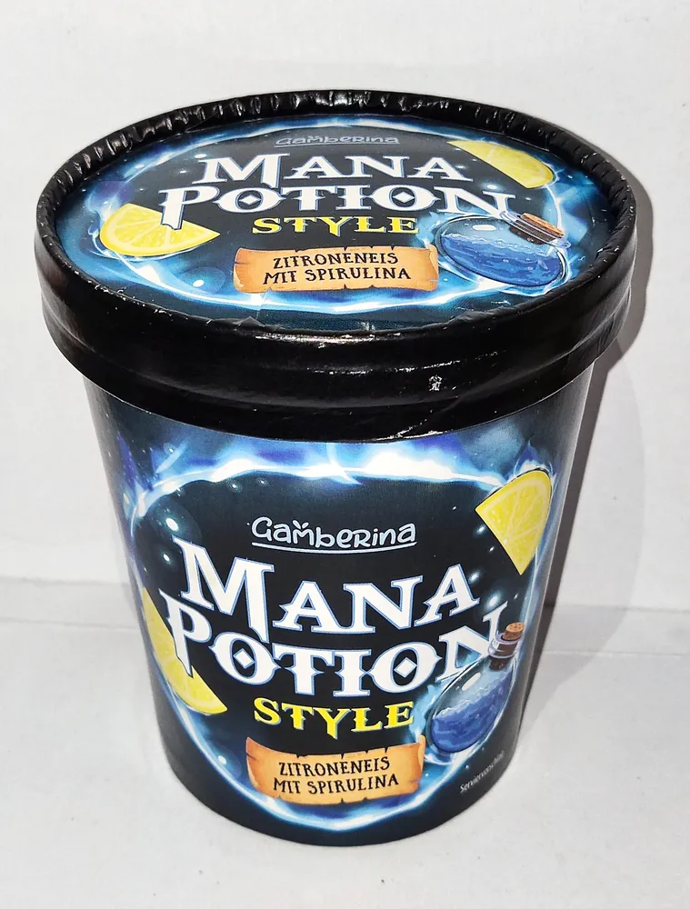 Mana Potion Style - Zitroneneis mit Spirulina