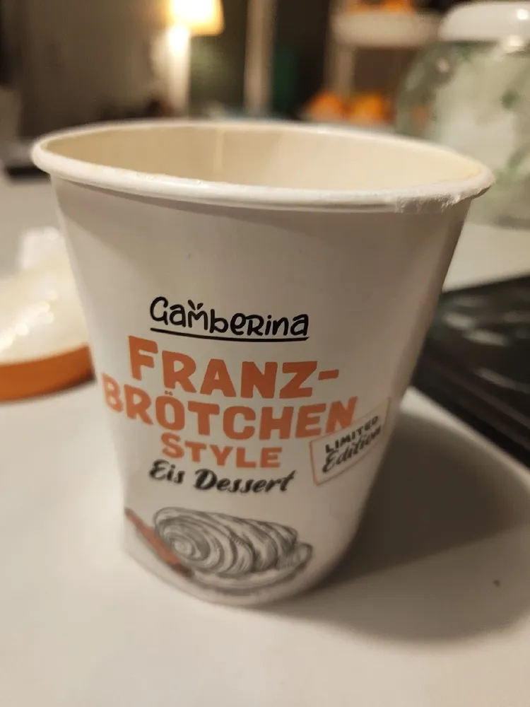 Eis Dessert Franzbrötchen Style